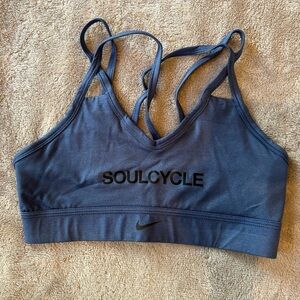 Blue SoulCycle Nike Sports Bra Size small
